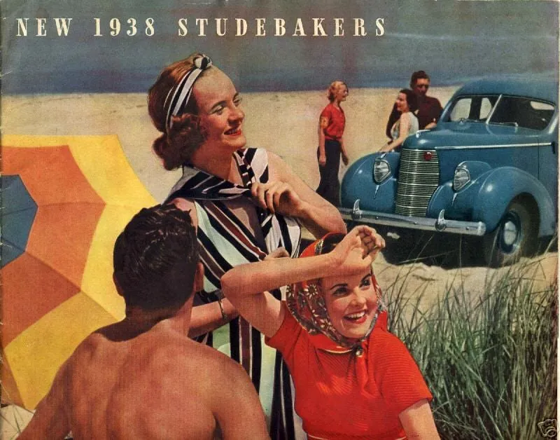 A 1938 Studebaker President, like the one Bill Moeser saw at the CNE in 1938