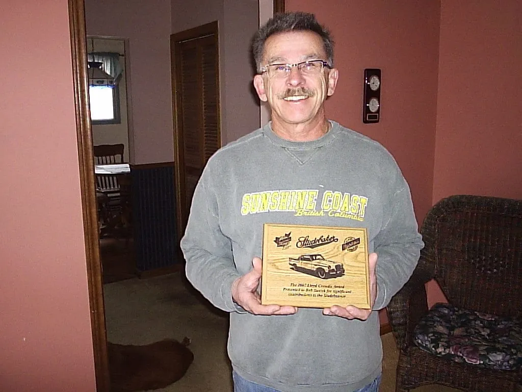 Bob Suszek, the 2007 Lloyd Crowdis Award winner