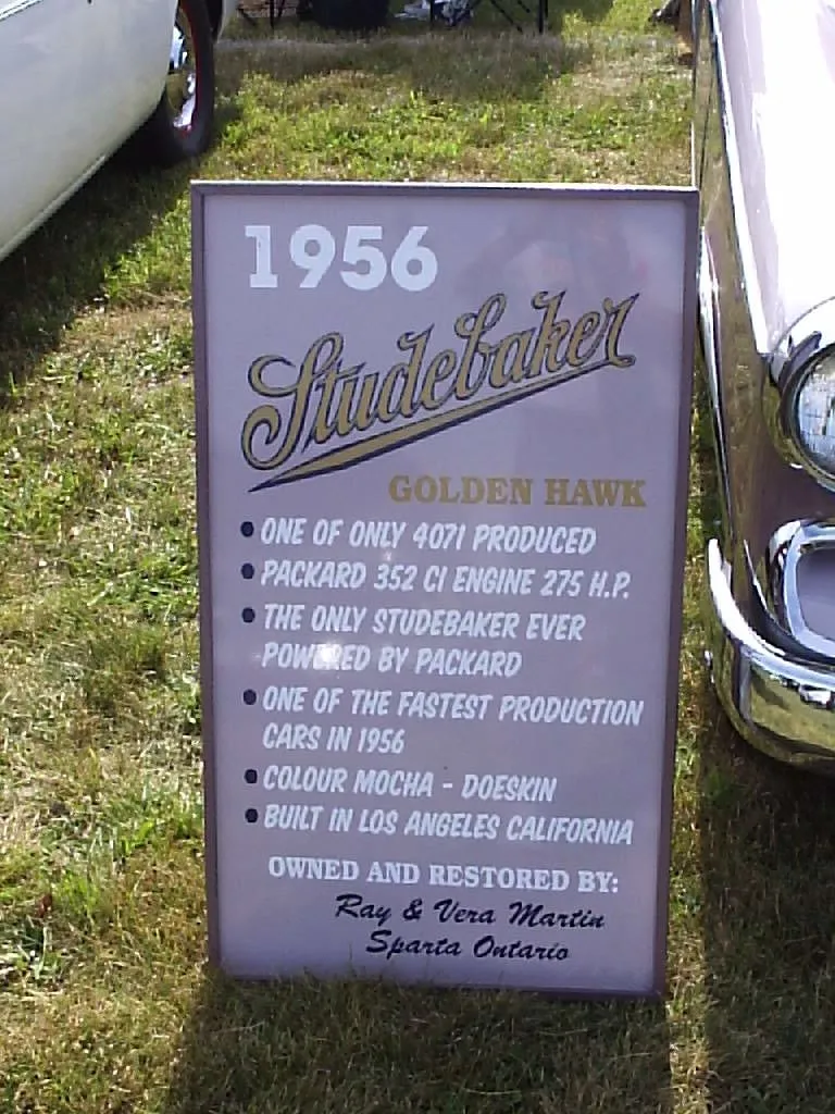 Ray Martin’s 1956 Golden Hawk